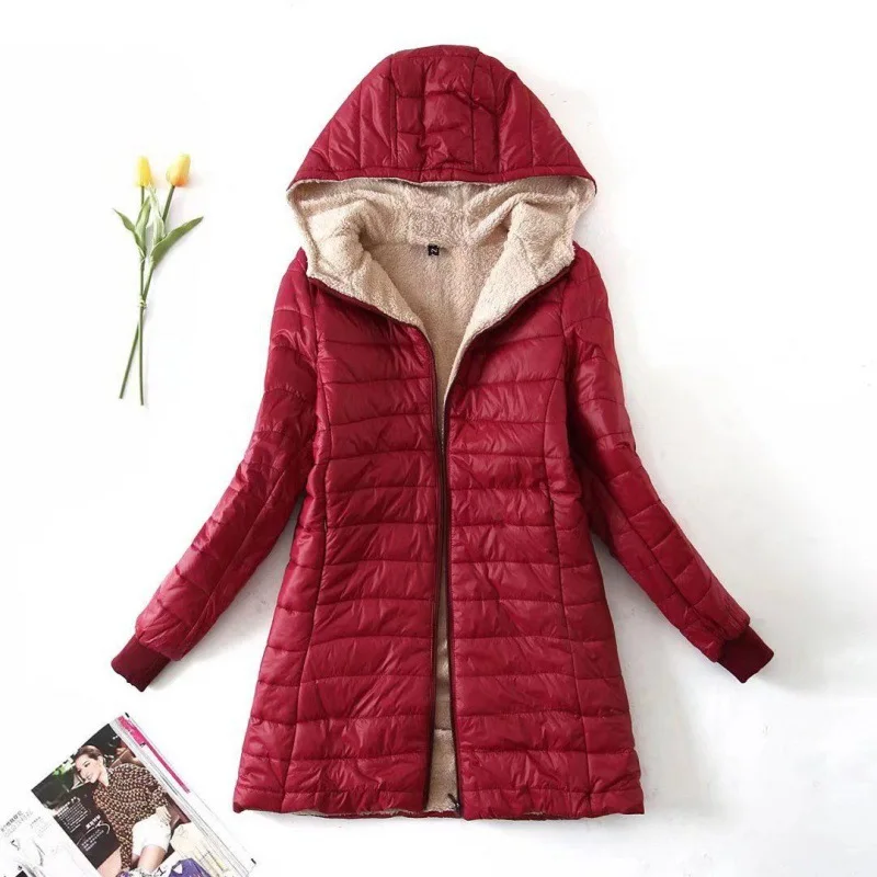 Damen Winter Fleece Jacke | Mit Kapuze - Image 5