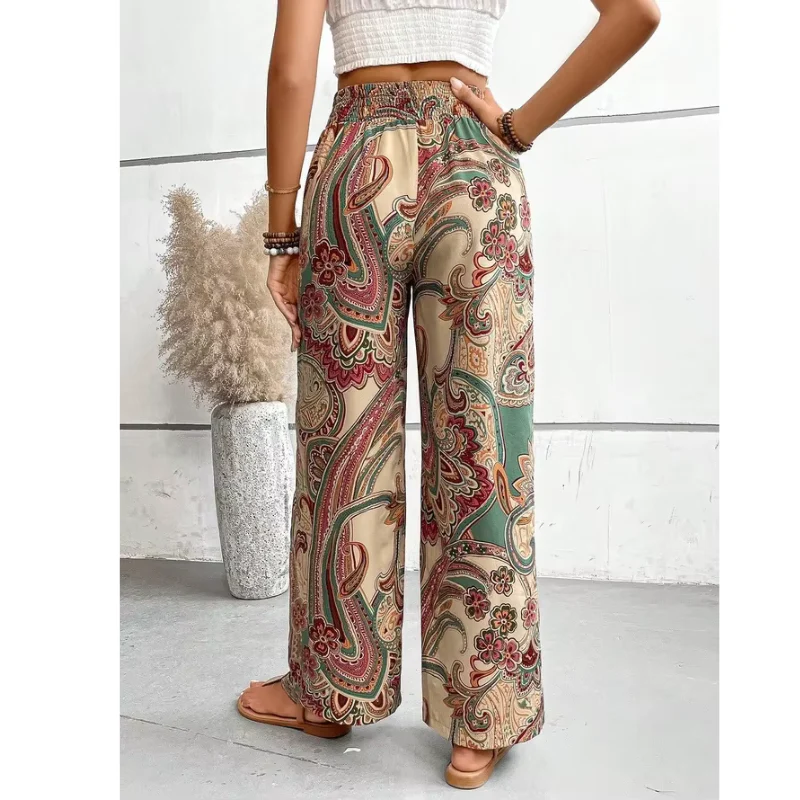 Damenhose Im Boho Stil | Weites Bein - Image 6
