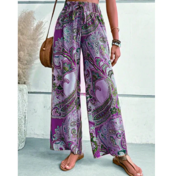 Damenhose Im Boho Stil | Weites Bein - Image 7