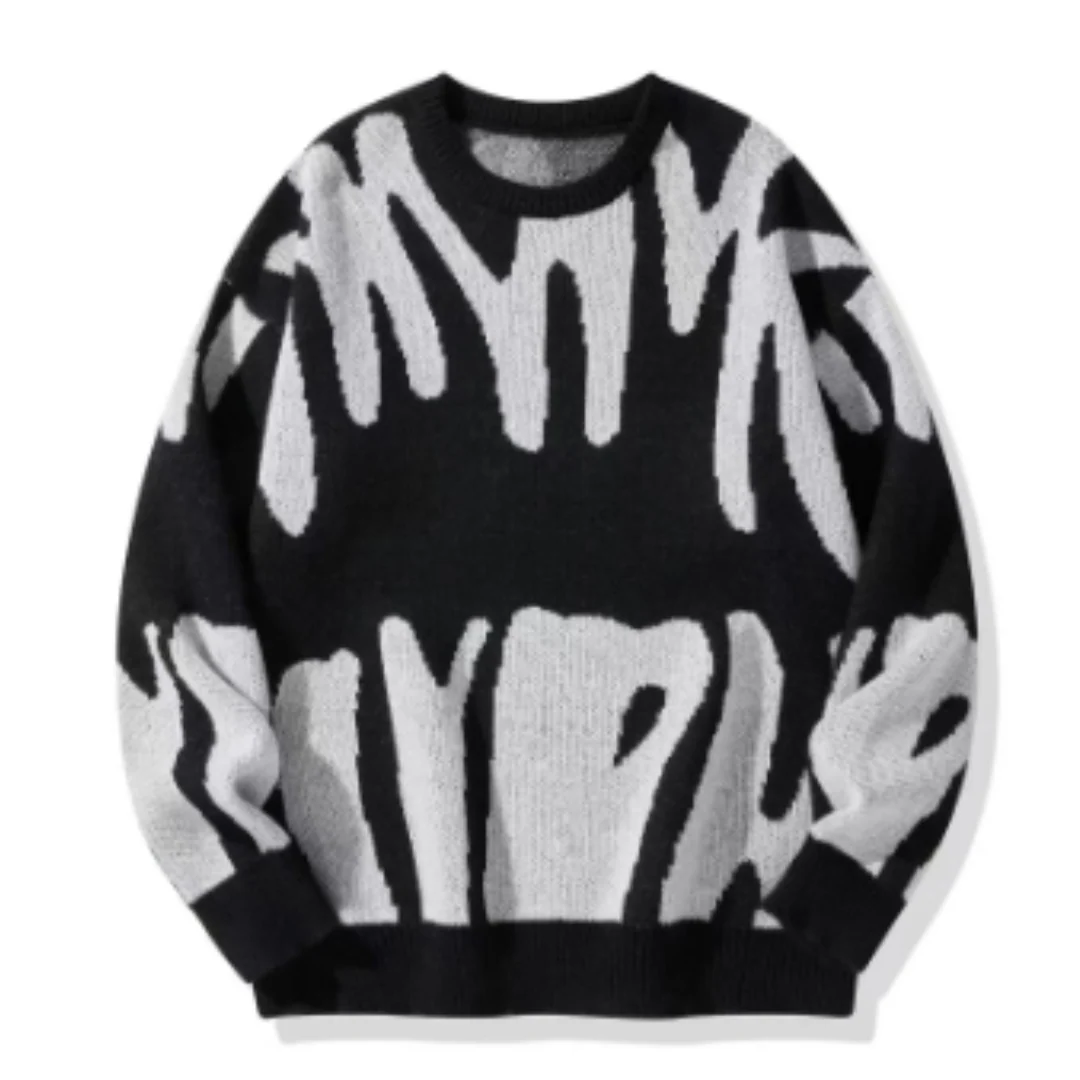 Elijoh | Herren Lässiger Weicher Strick Pullover | Warme - Image 5