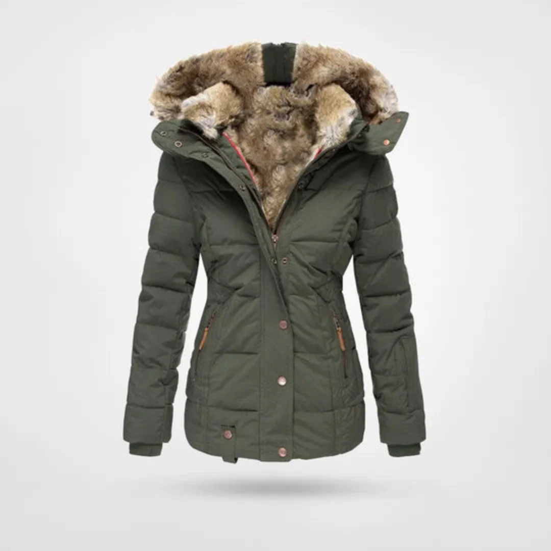 Invy | Damen Winter Puffer Parka Jacke | Warme - Image 4