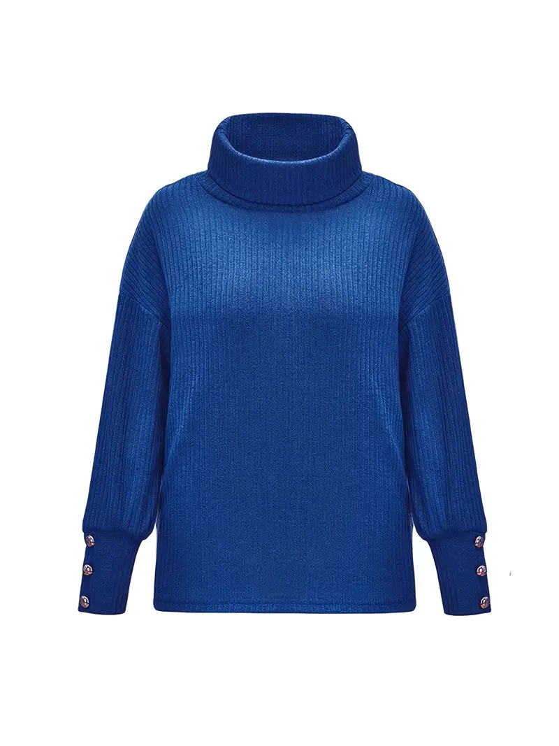Iya | Damen Rollkragen Pullover | Warme - Image 4