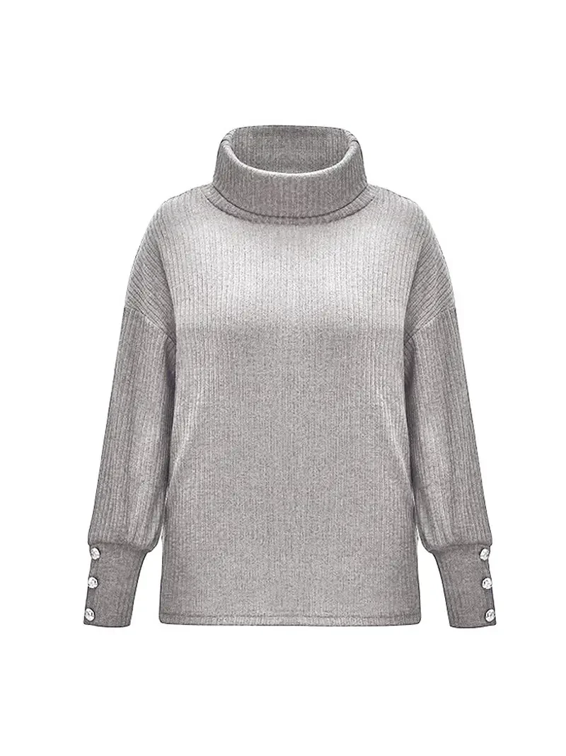 Iya | Damen Rollkragen Pullover | Warme - Image 8
