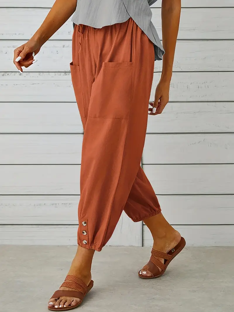 Kurze Sommerhose Für Damen | Kordelzug - Image 11