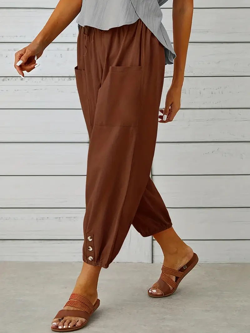 Kurze Sommerhose Für Damen | Kordelzug - Image 16