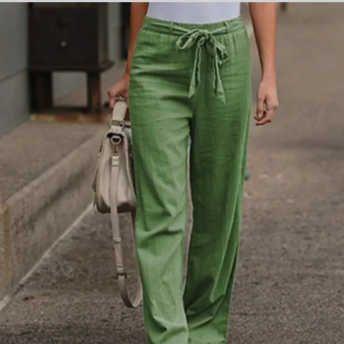 Lange Hose Für Damen Mit Gürtel | Trendy - Image 7