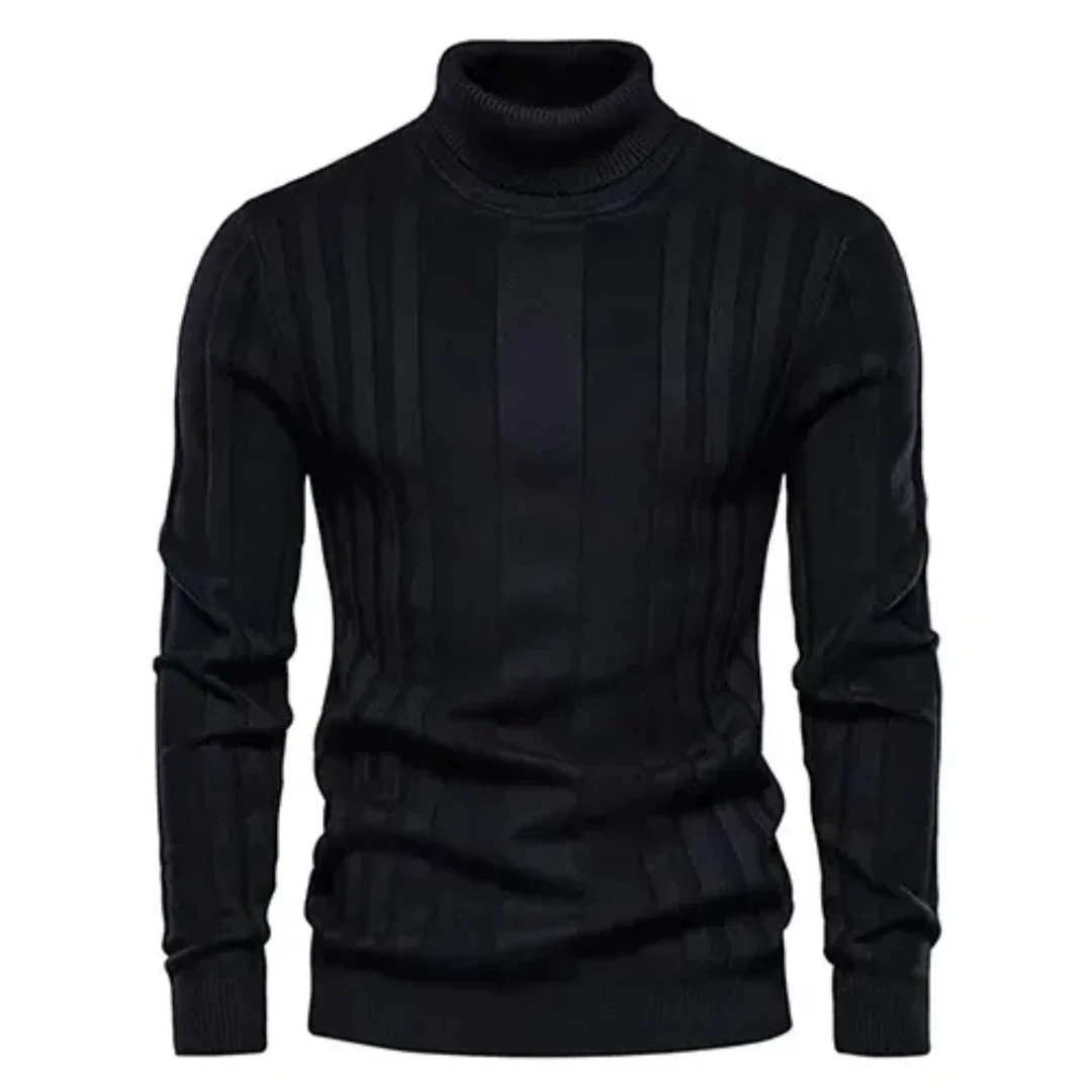 Lincoln | Herren Strick Rollkragen Pullover | Warme - Image 3