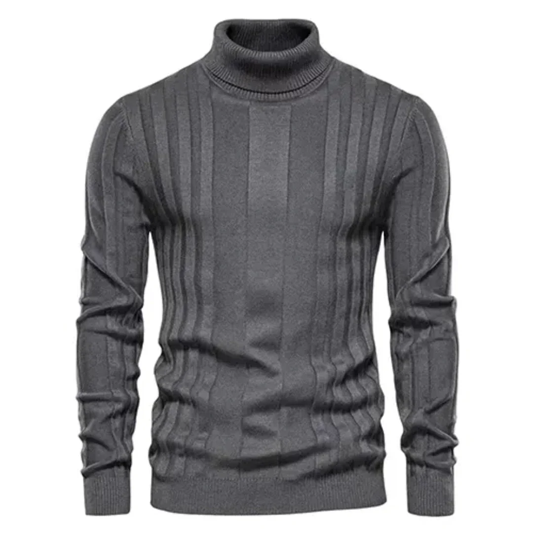 Lincoln | Herren Strick Rollkragen Pullover | Warme - Image 4