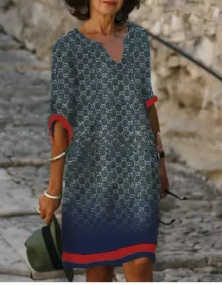 Sommerkleid Mit Grafikdruck Für Damen | Mini - Image 13