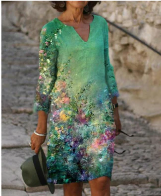 Sommerkleid Mit Grafikdruck Für Damen | Mini - Image 5