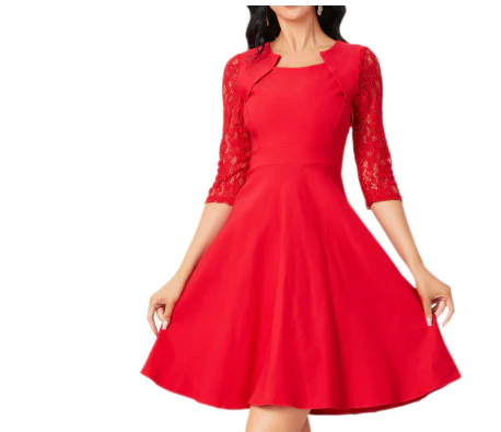 Suzanne | Klassisches Damen Kleid - Image 4