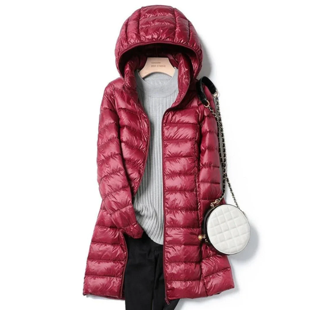 Warme Winterjacke Mit Kapuze Für Damen | Puffer - Image 3