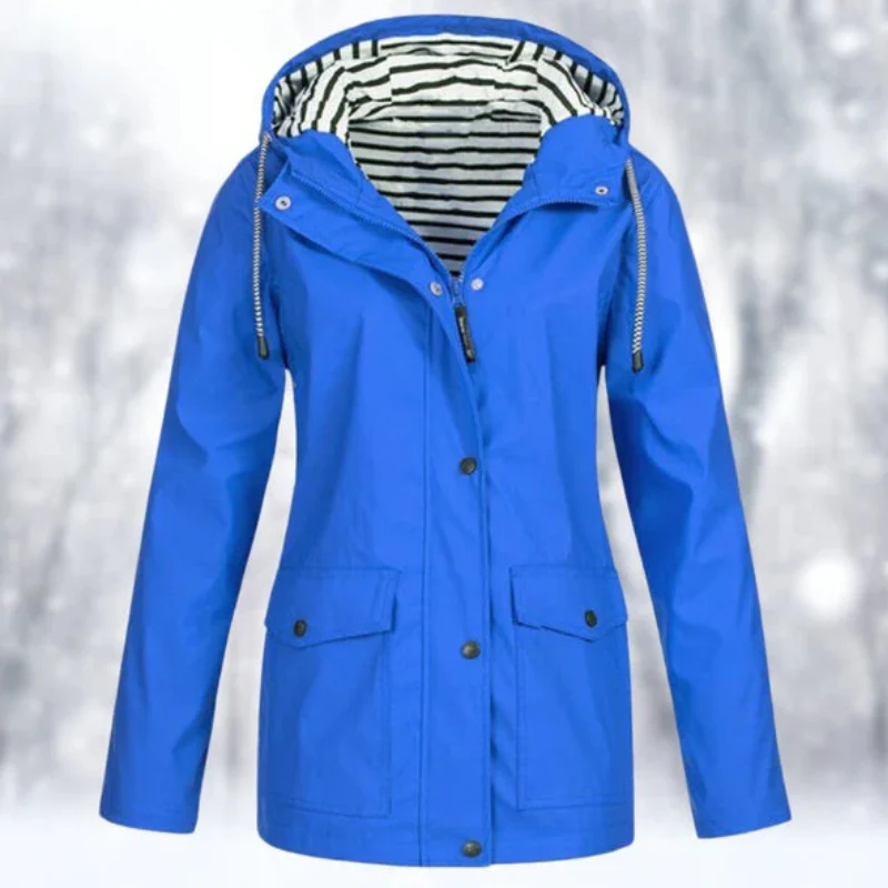 Wasserdichte Kapuzenjacke Für Damen | Winter - Image 7