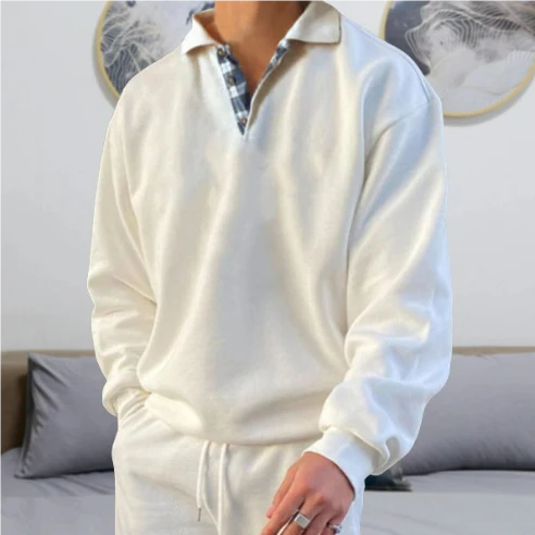 Wylder | Herren Freizeitpullover | Kragen - Image 6